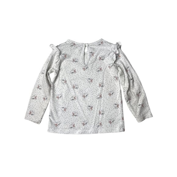 H&M Disney Toddler's 18M 2 Piece Pinafore Long Sleeve Top - Picture 4 of 11